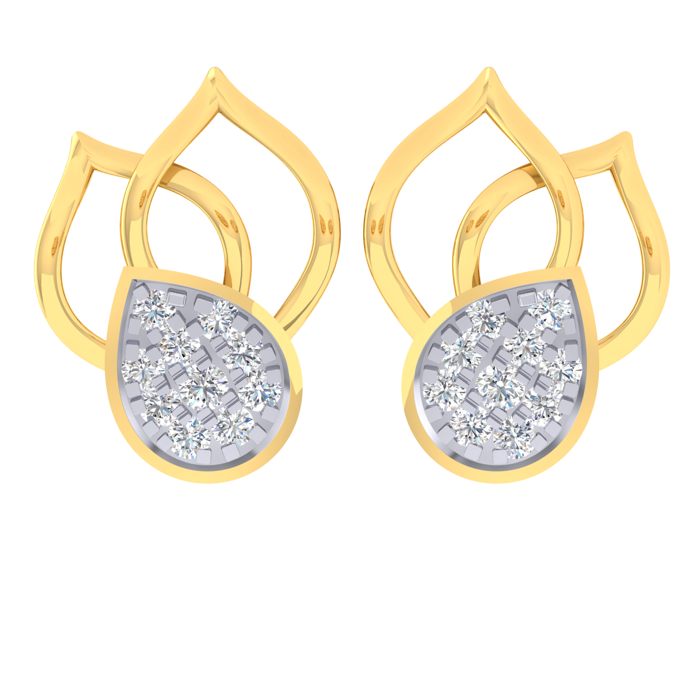 Antonia Diamond Stud Earrings