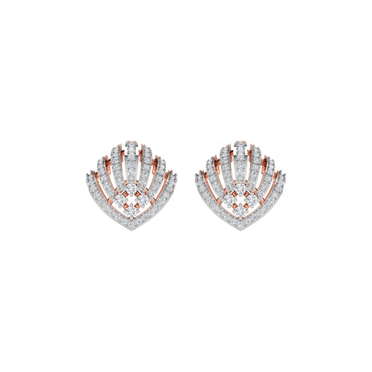 Sergia Diamond Stud Earrings