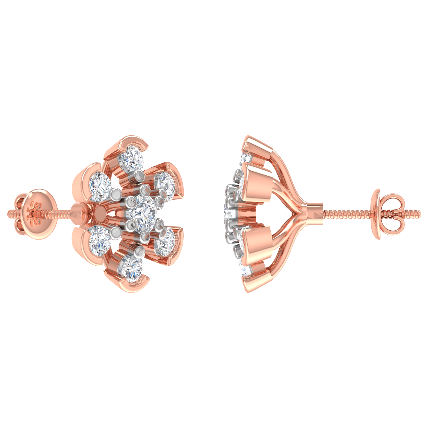 Nerilla Diamond Stud Earrings