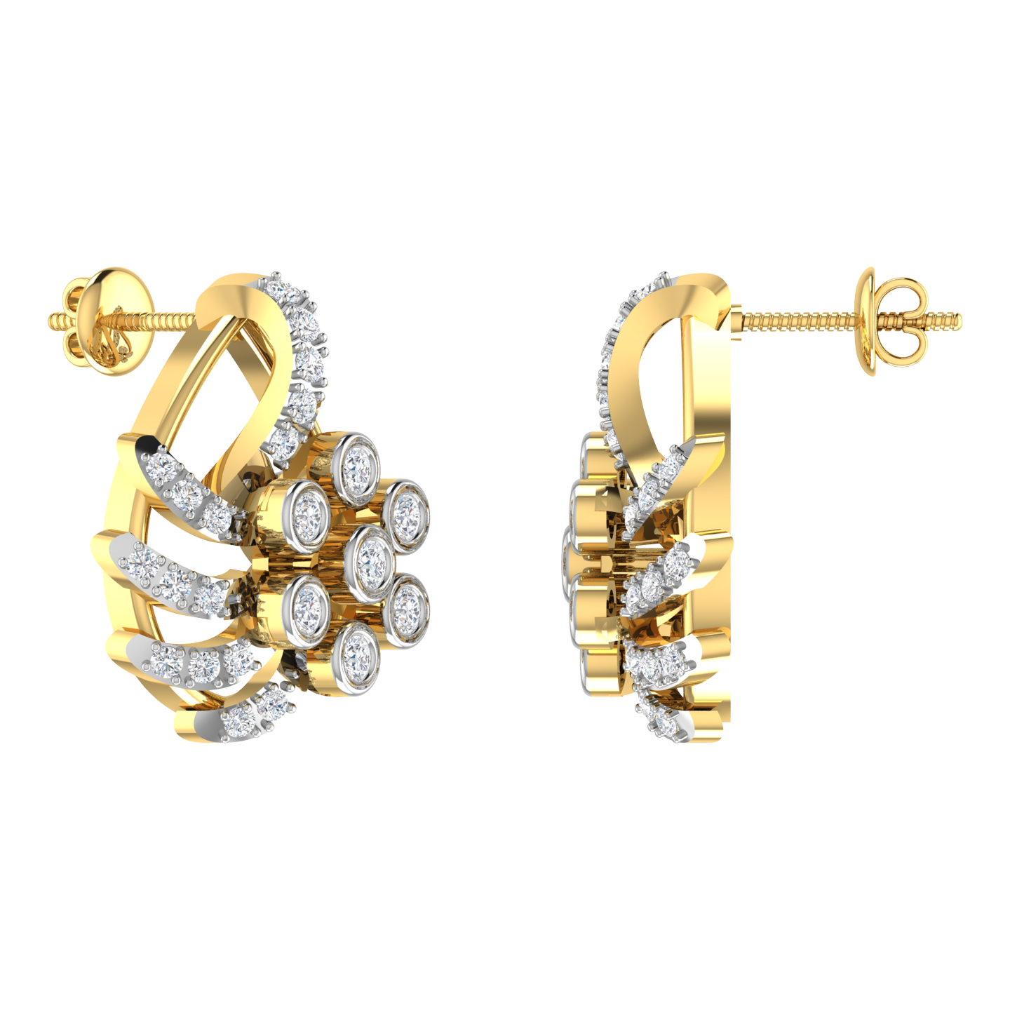 Adelle Diamond Stud Earrings