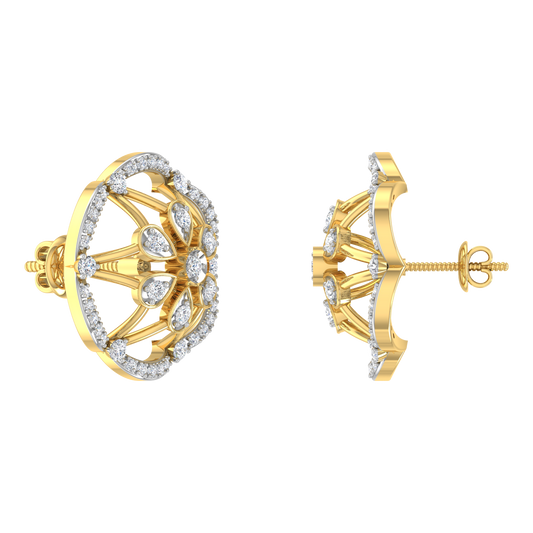 Ariella Diamond Stud Earrings