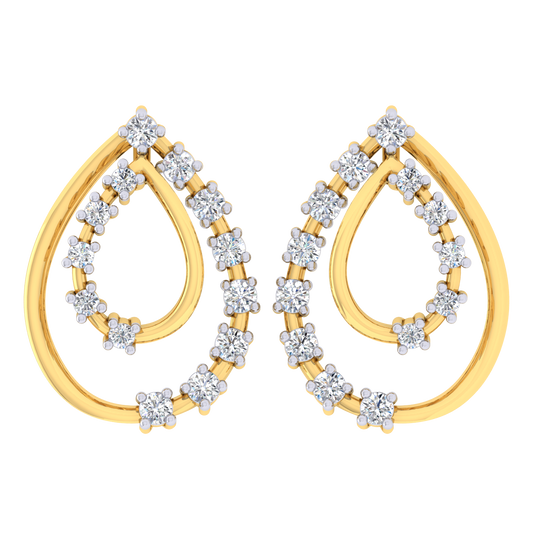 Maeve Diamond Stud Earrings