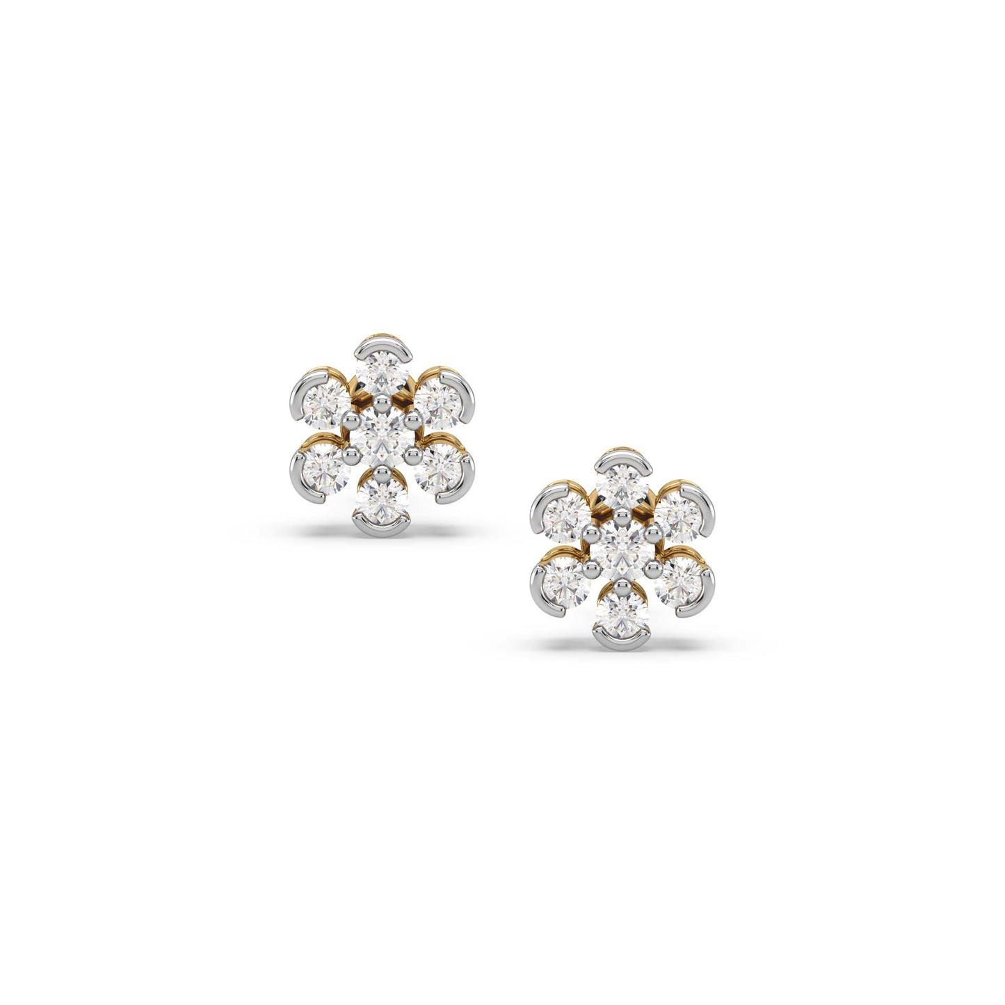 Teagan Diamond Stud Earrings