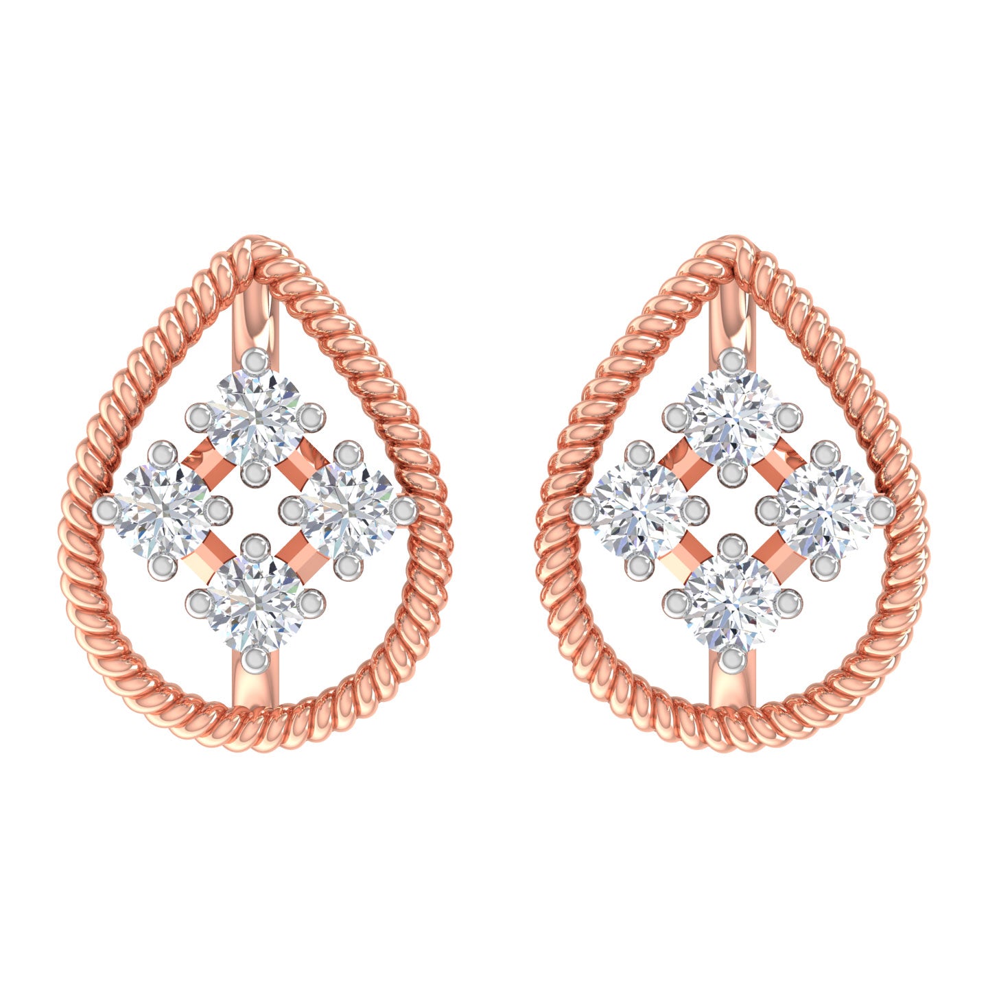 Kamila Diamond Stud Earrings