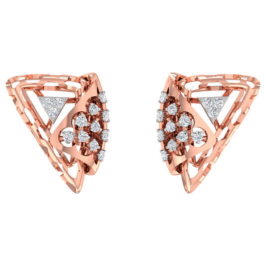 Mathilde Diamond Stud Earrings