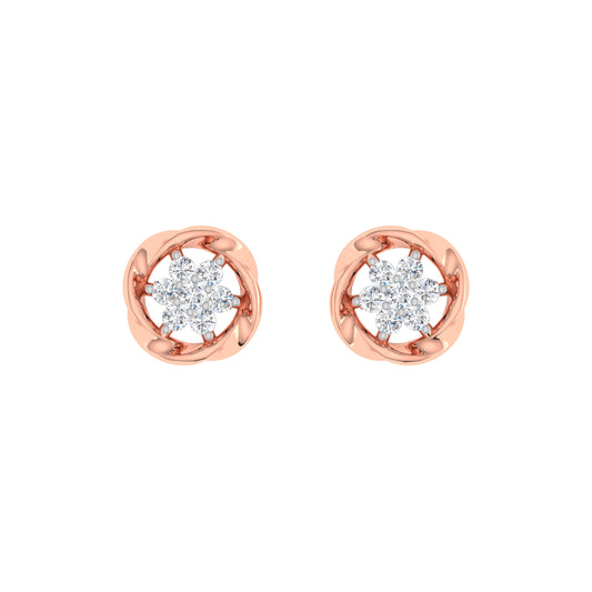 Lorelei Diamond Stud Earrings