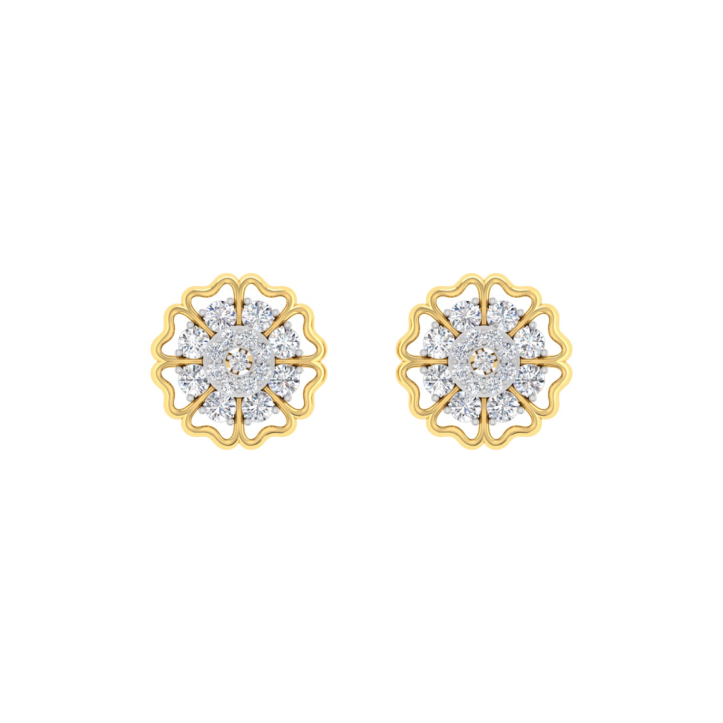 Colette Diamond Stud Earrings