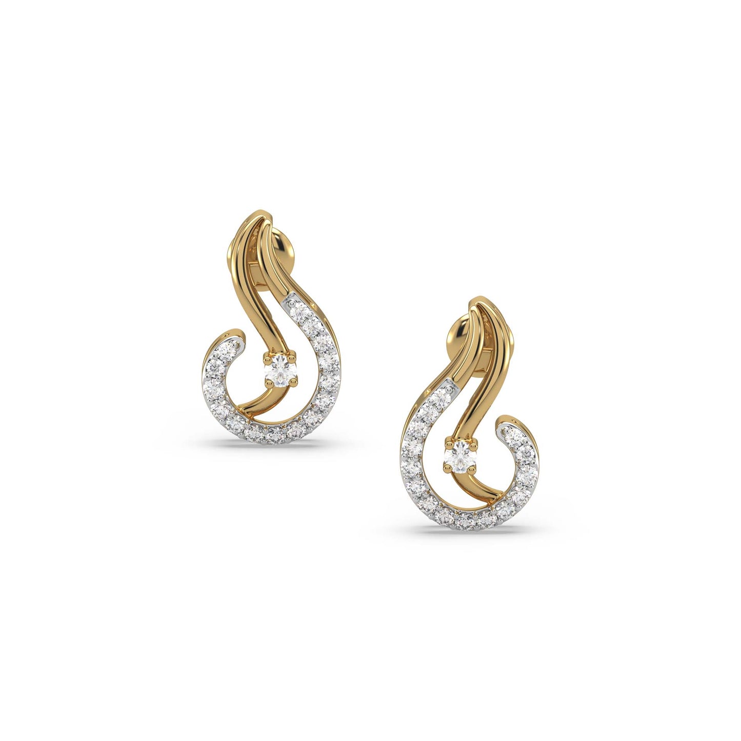 Amirah Diamond Stud Earrings