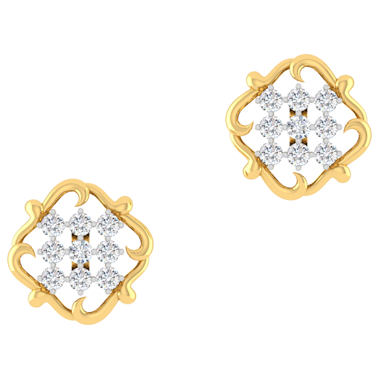 Mysti Diamond Stud Earrings