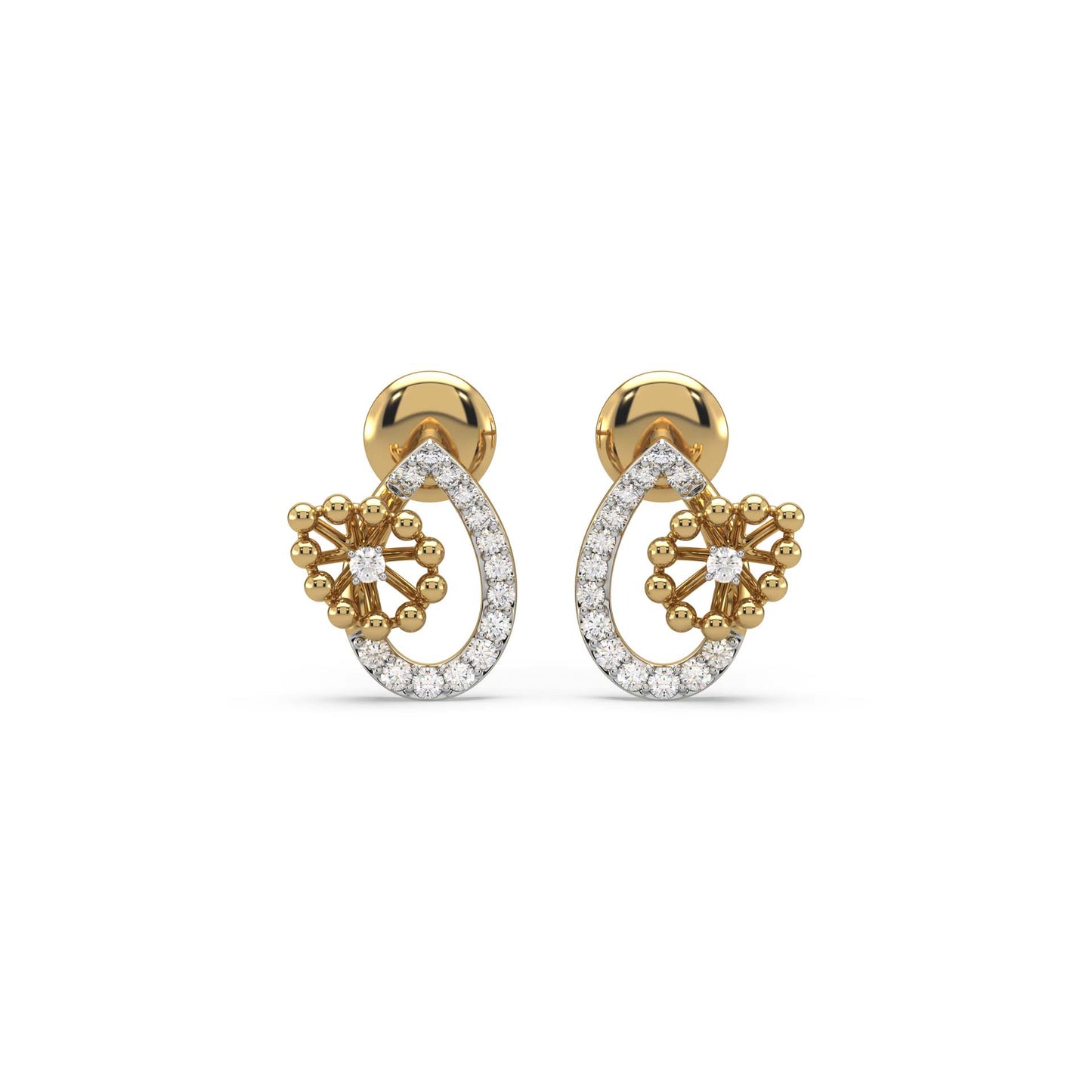 Mallory Diamond Stud Earrings