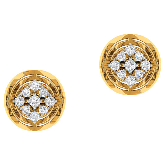 Nadia Diamond Stud Earrings