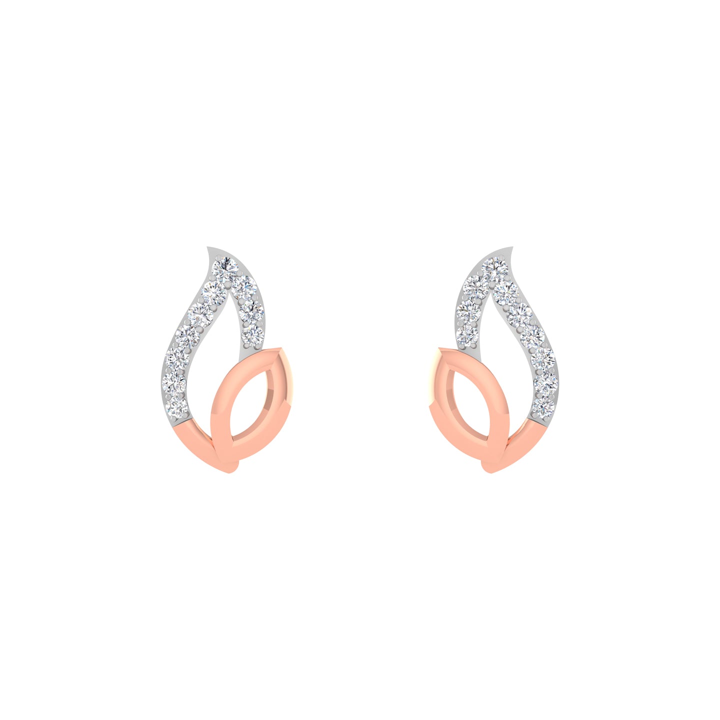 Carly Diamond Stud Earrings