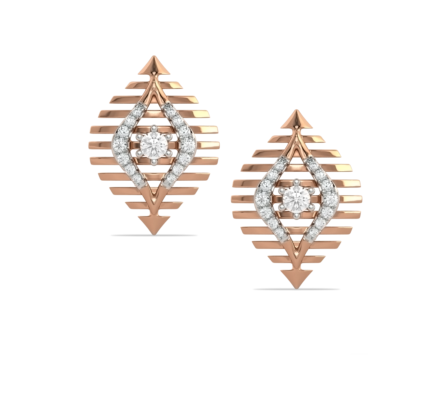 Rye Diamond Stud Earrings