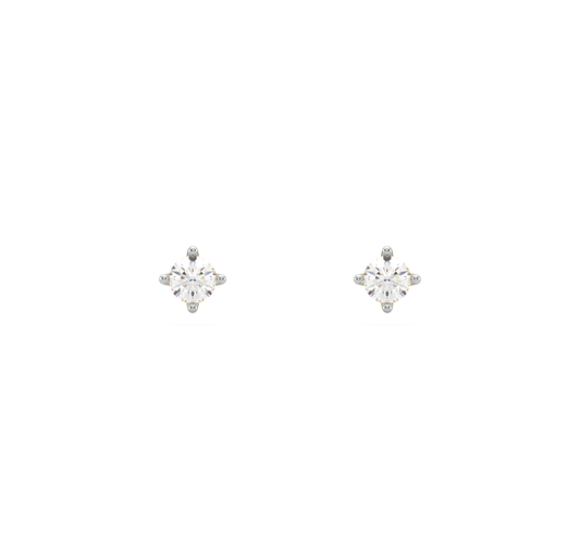 Mikhail Round Kids Diamond Earrings