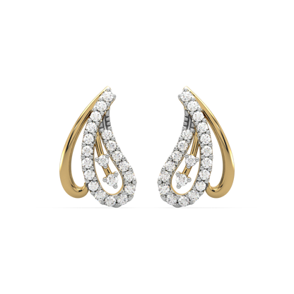 Nina Diamond Stud Earrings