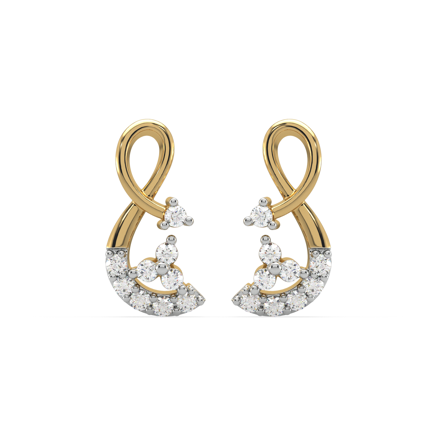 Danna Diamond Stud Earrings