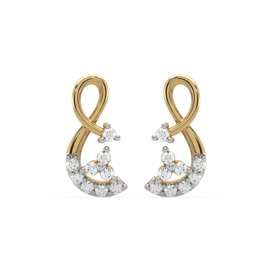 Danna Diamond Stud Earrings