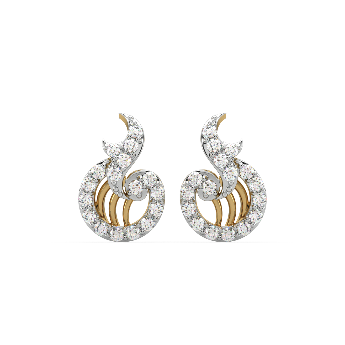 Erin Diamond Stud Earrings