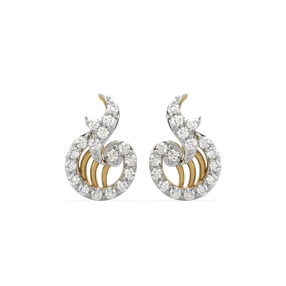 Erin Diamond Stud Earrings