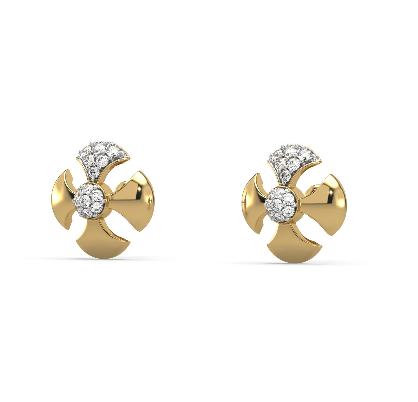 Dorothy Diamond Stud Earrings