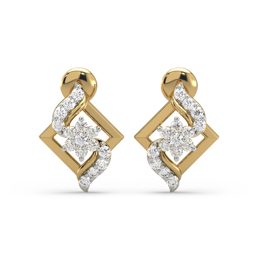 Imani Diamond Stud Earrings