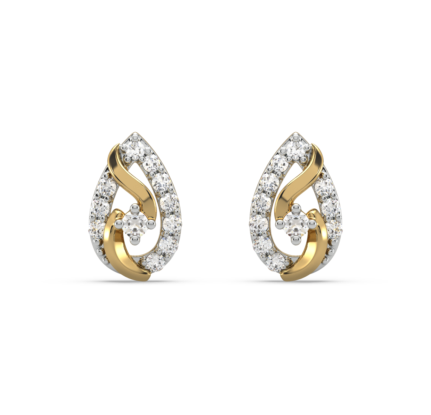 Nala Diamond Stud Earrings