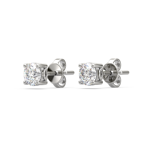 Diamond Earring for her in White Gold DER22905