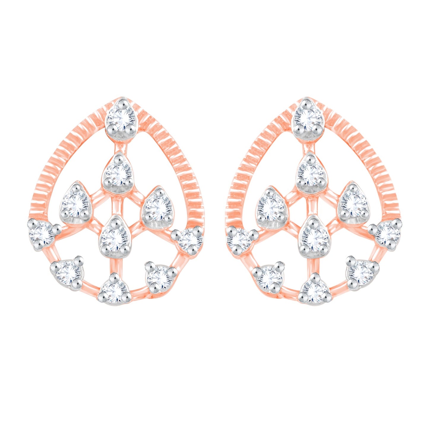 Plume Diamond Earrings