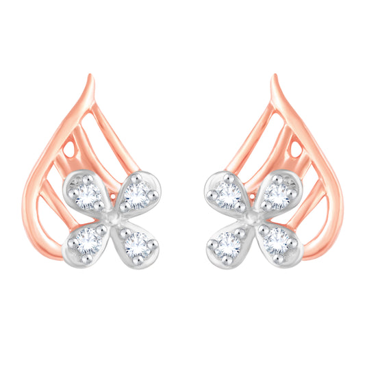 Moire Diamond Earrings