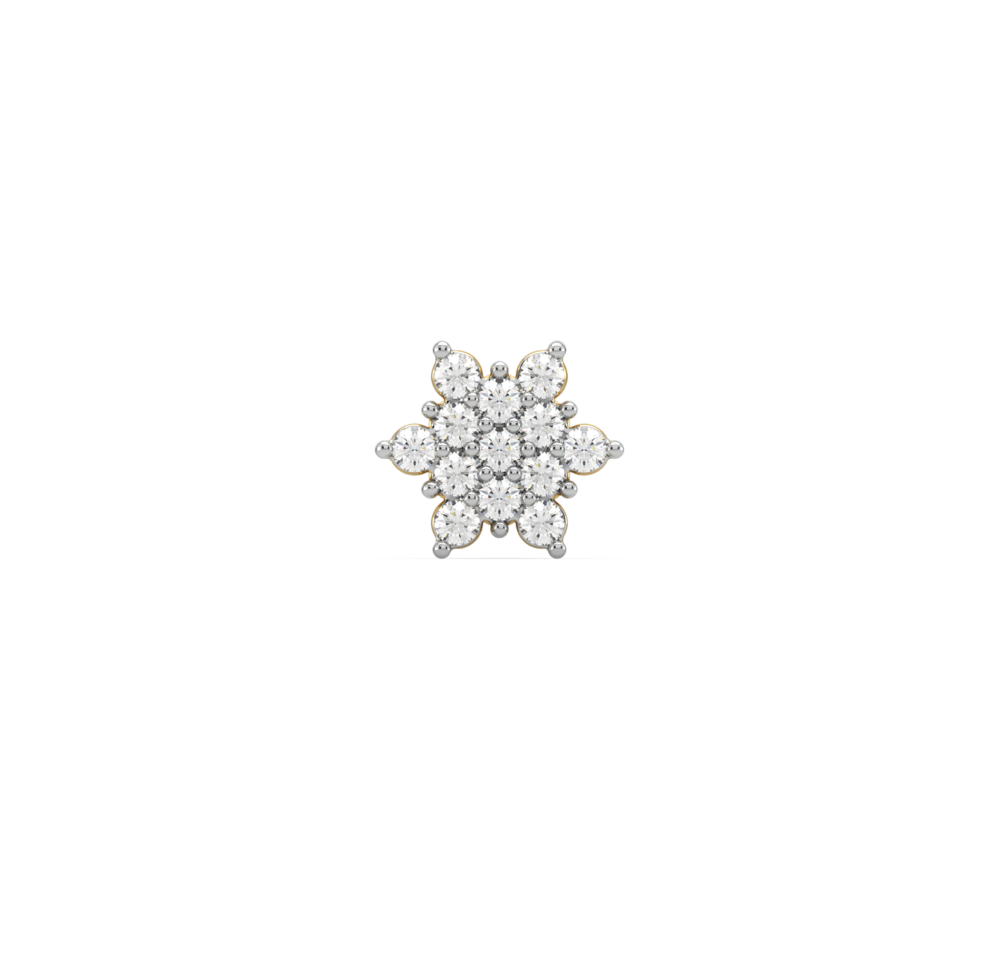 Candie Star Shaped Diamond Nose Pin