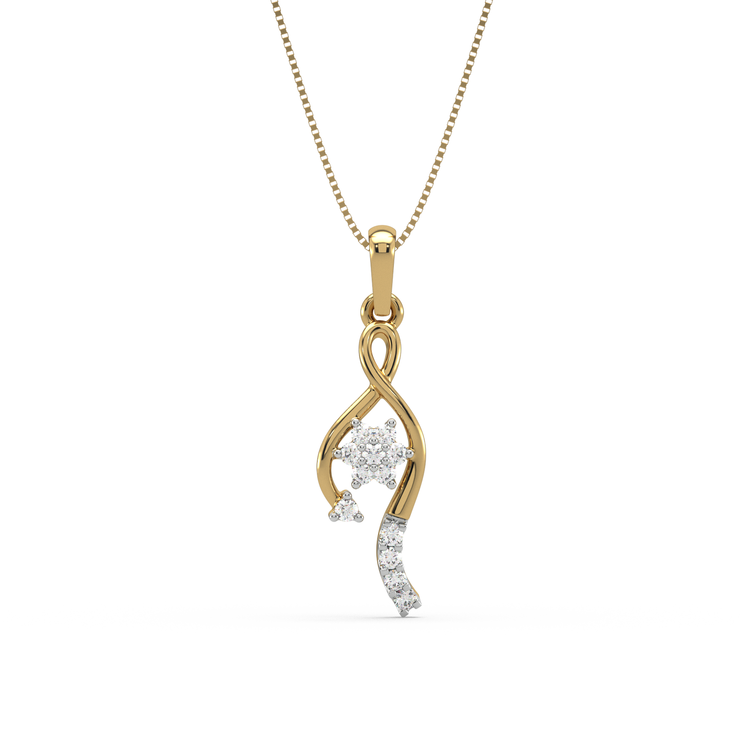 DIVAA Diamond Pendant For Her