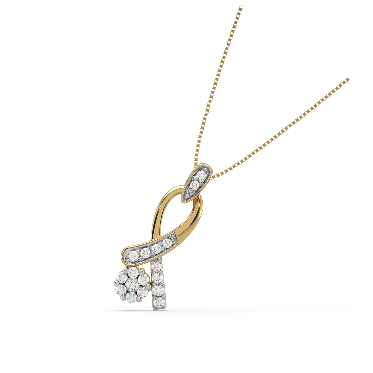 DIVAA Diamond Pendant For Her