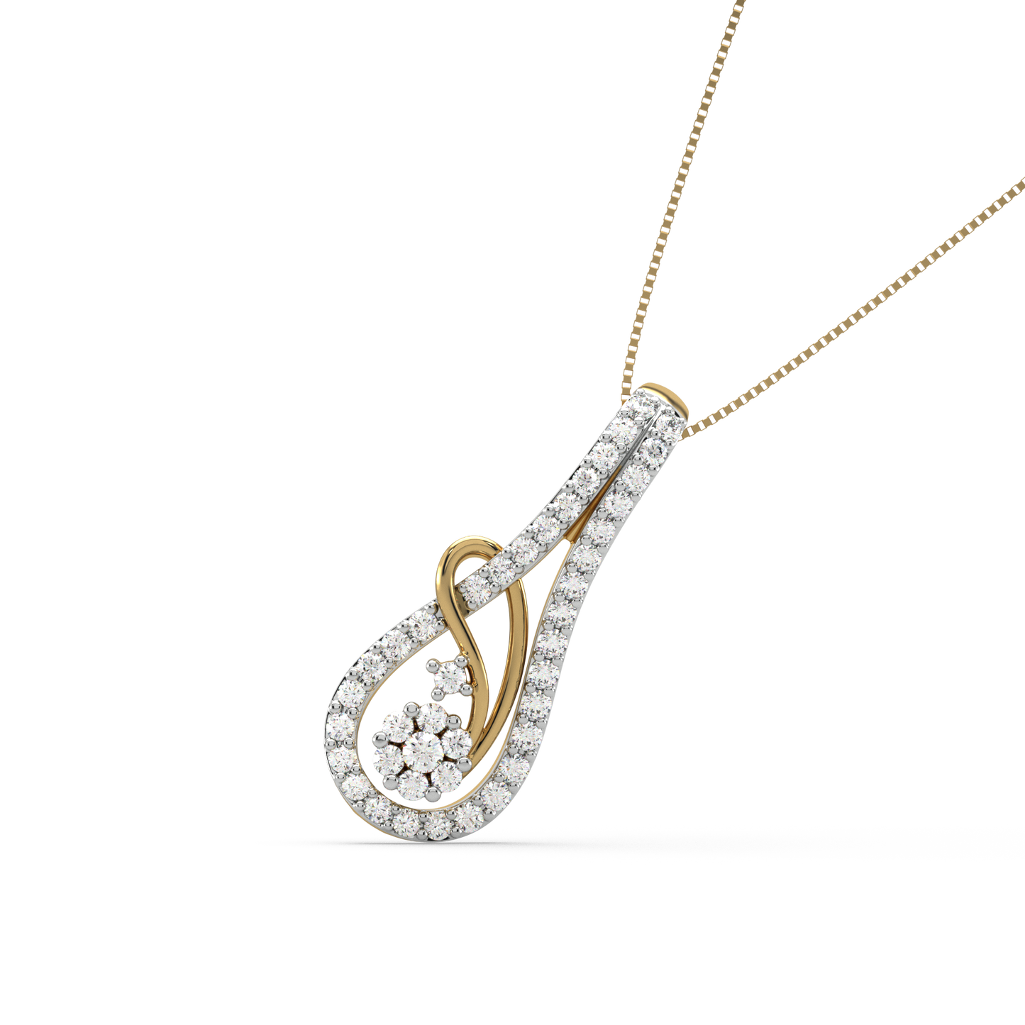 DIVAA Diamond Pendant For Her