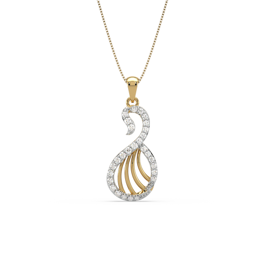 DIVAA Diamond Pendant For Her