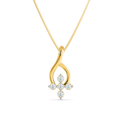 DIVAA Diamond Pendant For Her