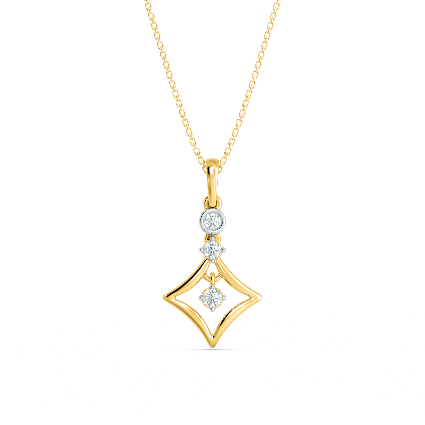 DIVAA Diamond Pendant For Her