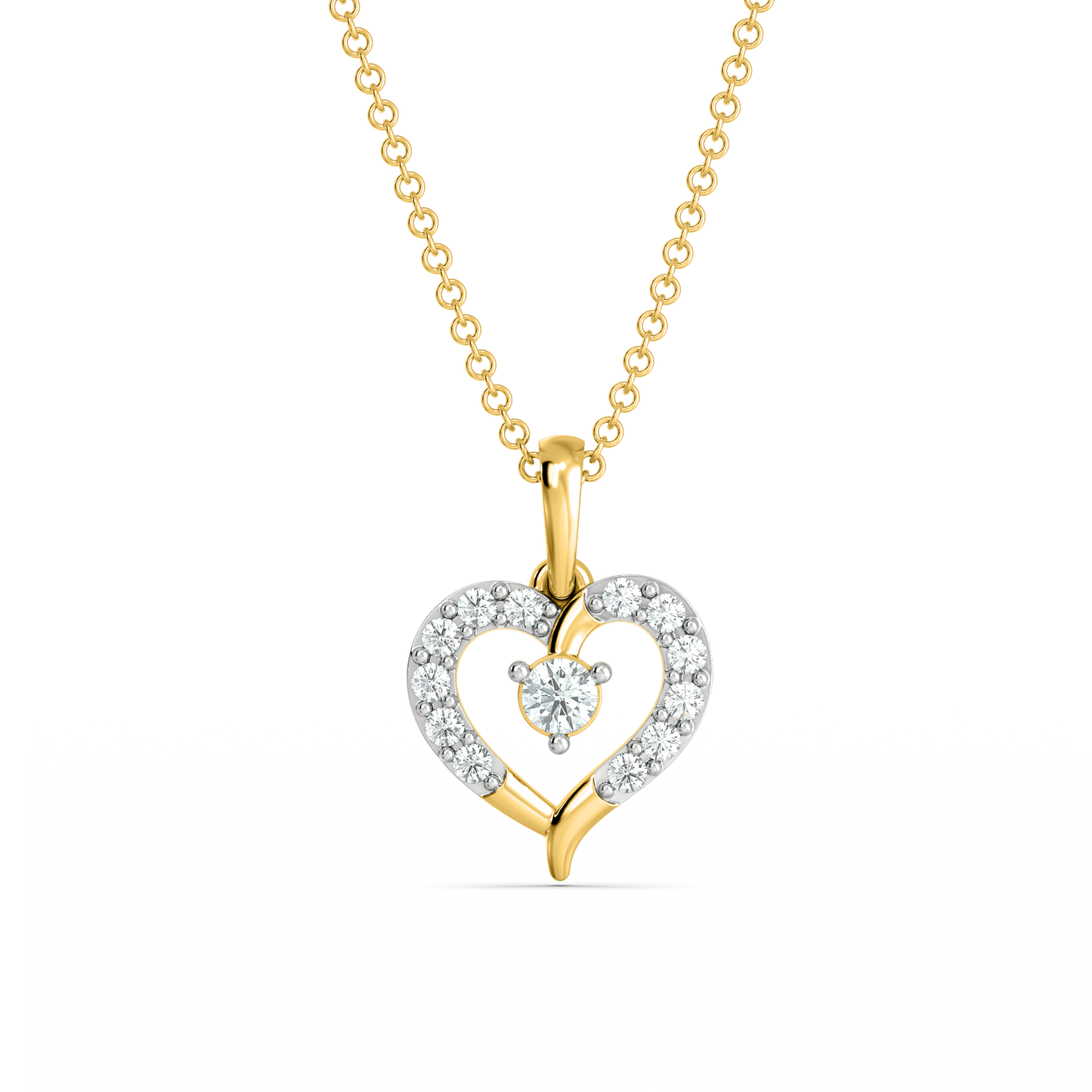 DIVAA Diamond Pendant For Her