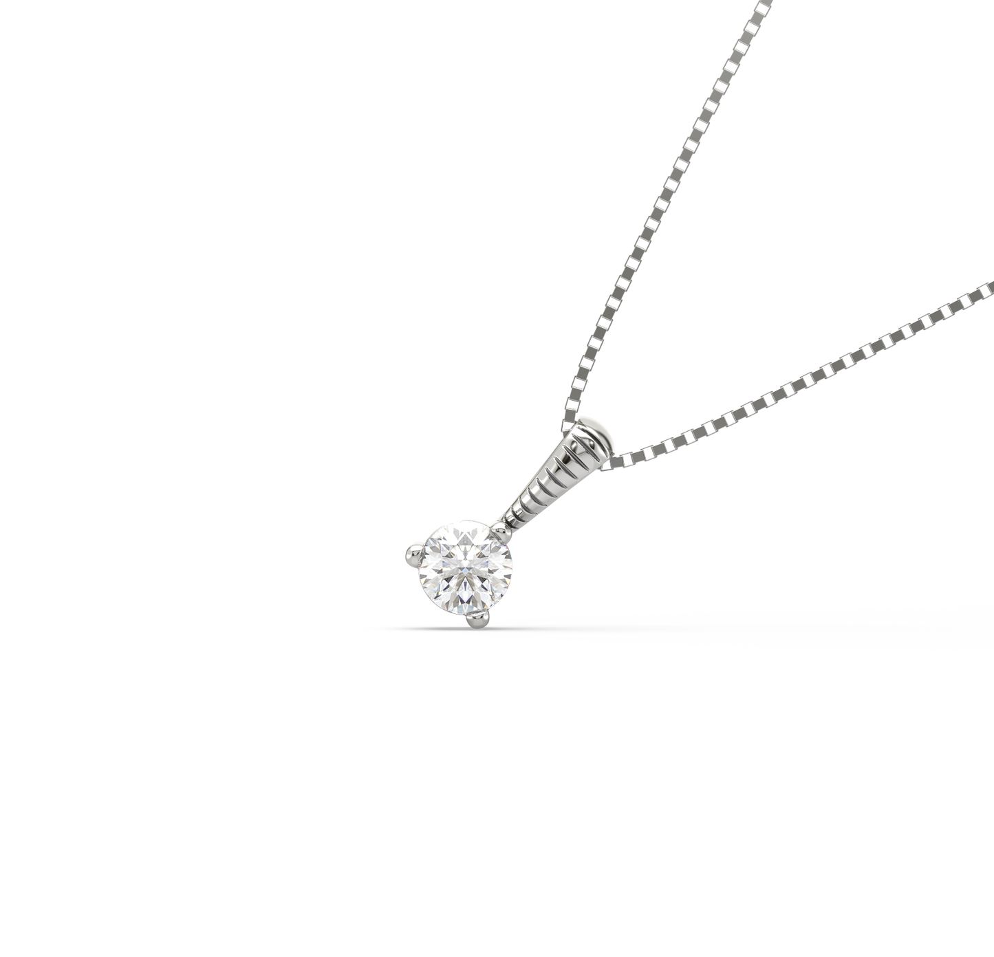 Diamond Pendant for her in White Gold DPD21253