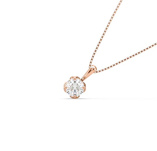 Diamond Pendant for her in Rose Gold DPD21270