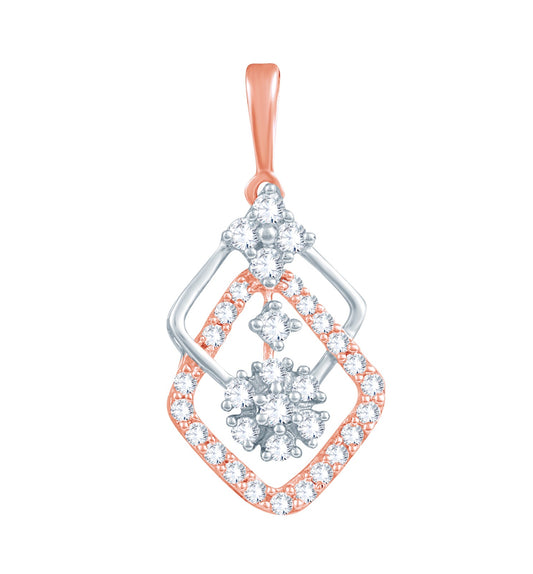 Agata Diamond Pendant