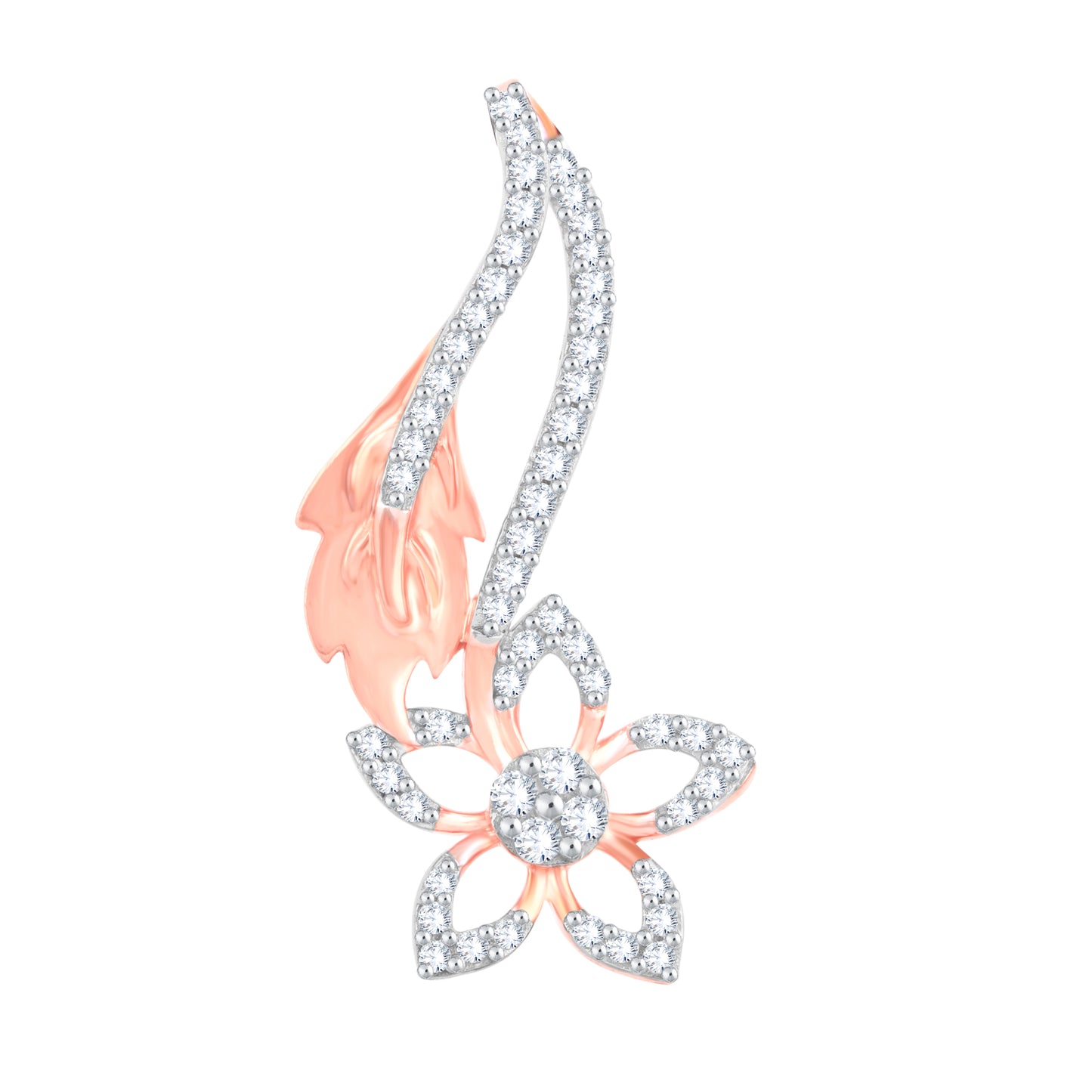 Diamond Pendant for her in Rose Gold DPD22096