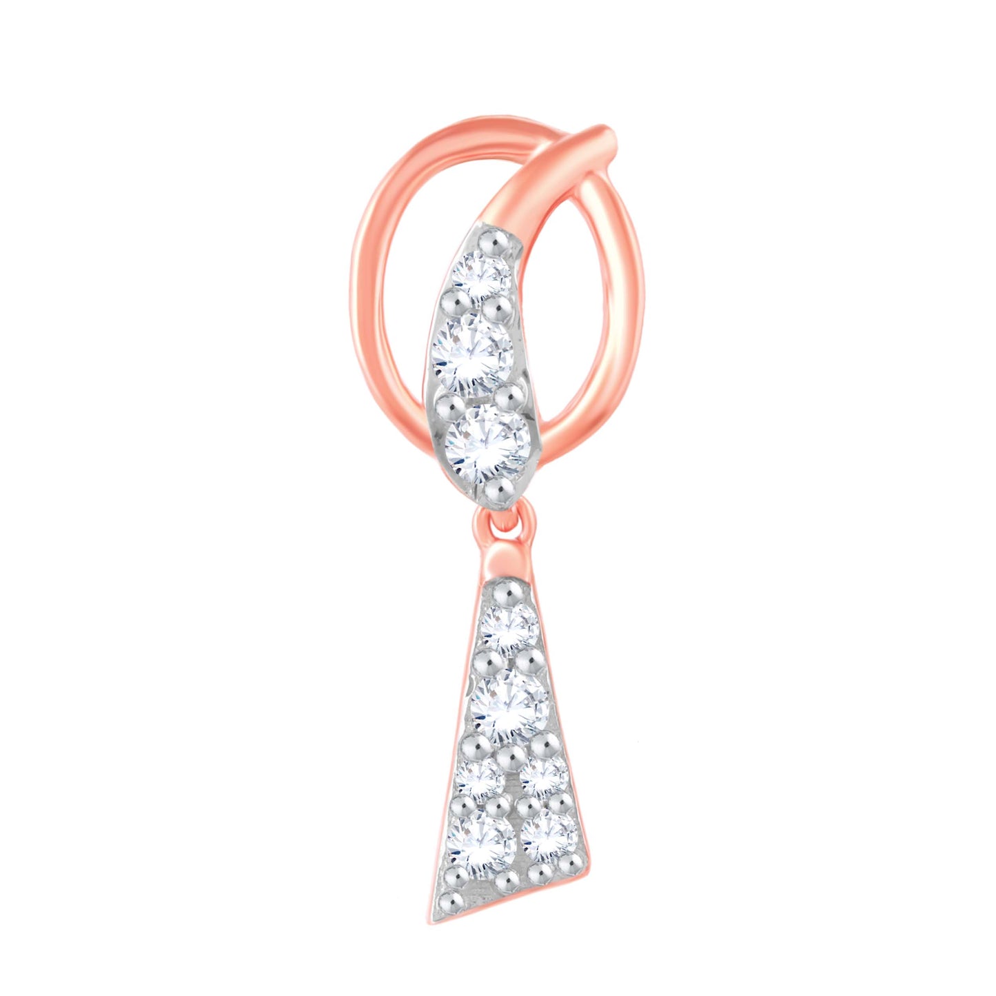 Diamond Pendant for her in Rose Gold DPD22109