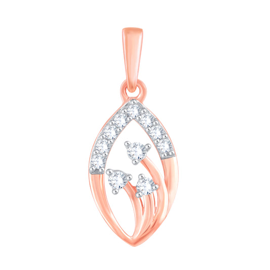 Diamond Pendant for her in Rose Gold DPD22122