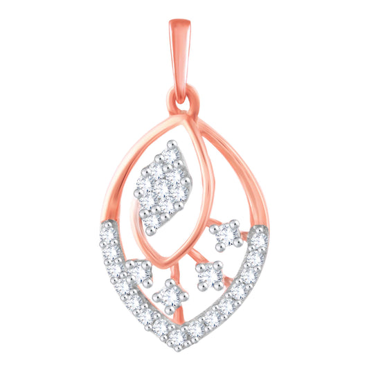 Diamond Pendant for her in Rose Gold DPD22155