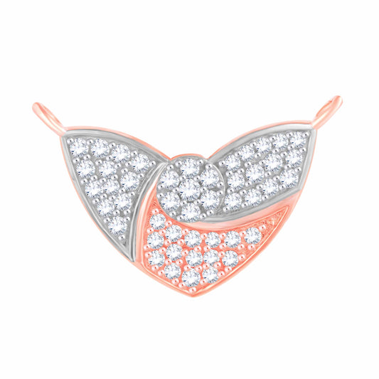 Diamond Pendant for her in Rose Gold DPD22163