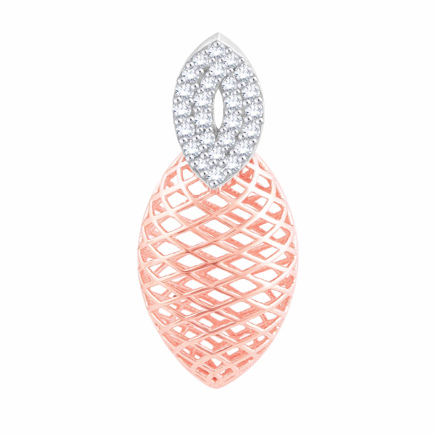 Diamond Pendant for her in Rose Gold DPD22175