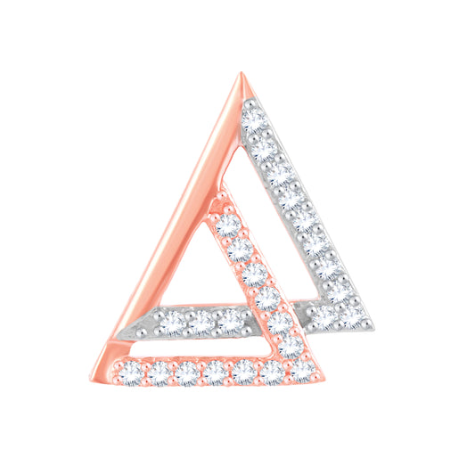 Diamond Pendant for her in Rose Gold DPD22180