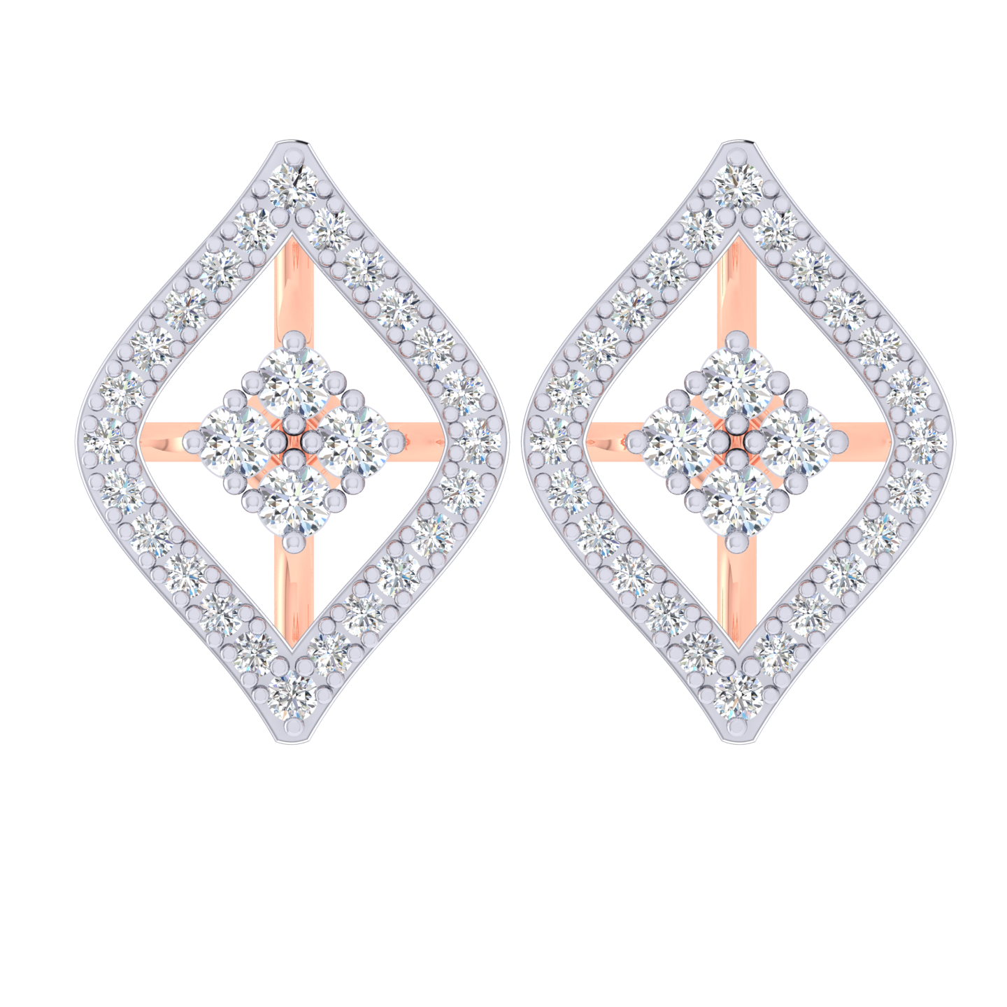 Dalas Triangular Diamond Pendant