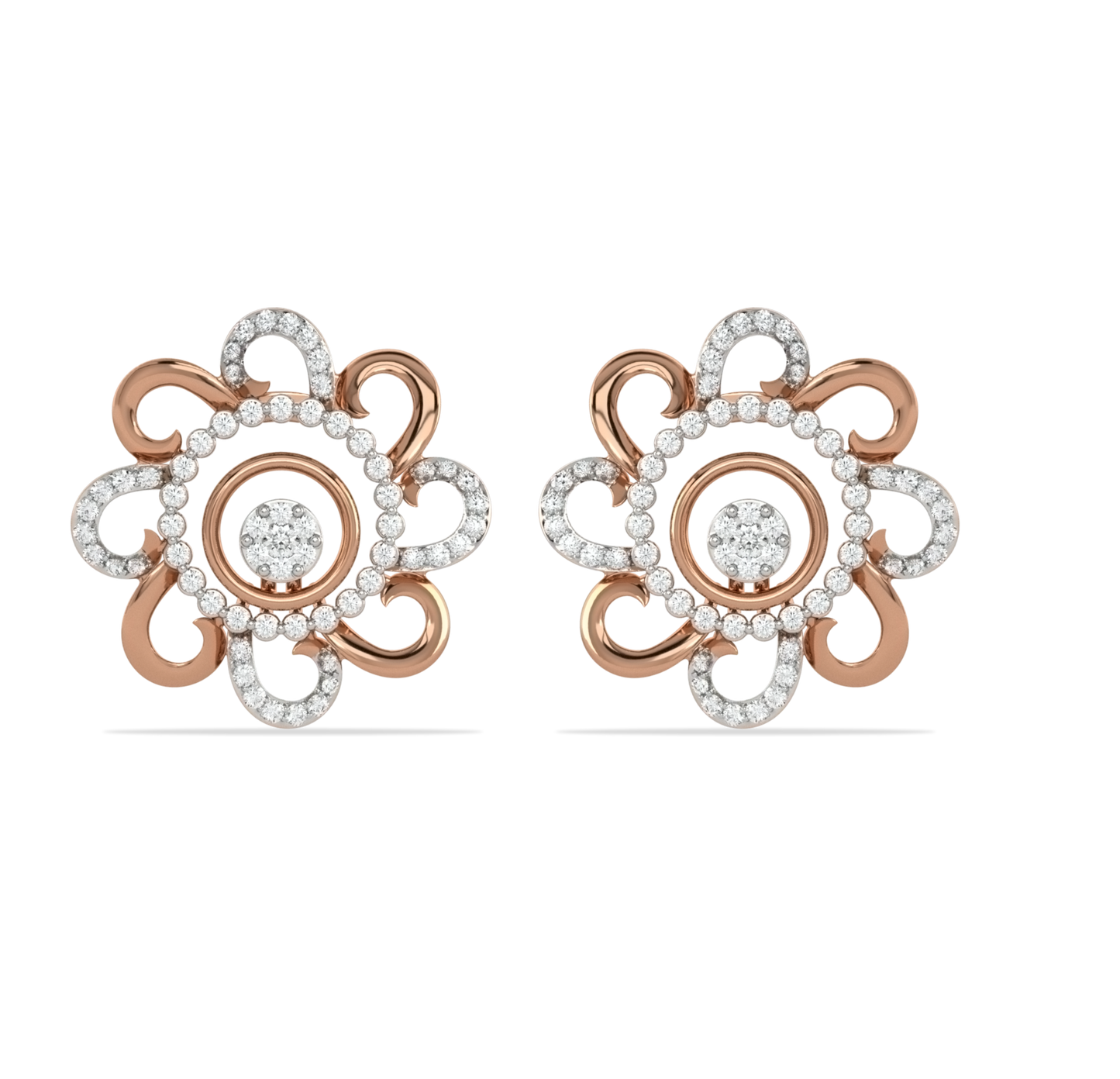 Cabello Floral Stud Earrings