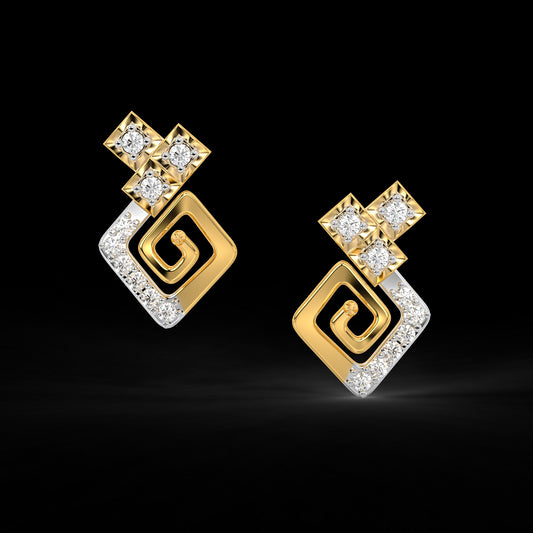 Diamond Pendant Set for her in Yellow Gold DPE22009